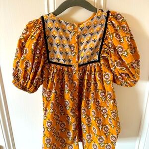 Zara floral puff sleeve dress in size 18-24 months